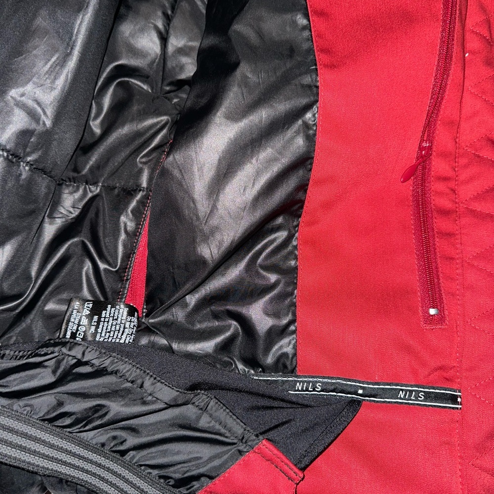 NILS Red Winter Ski Insulated Jacket-💠Excellent Condition💠 - Picture 11 of 16